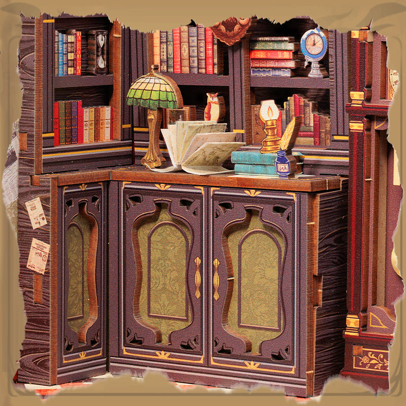 Book Nook Kit - DIY Miniature House Kit for Adults