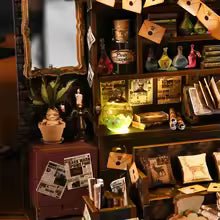 Book Nook Kit - DIY Miniature House Kit for Adults