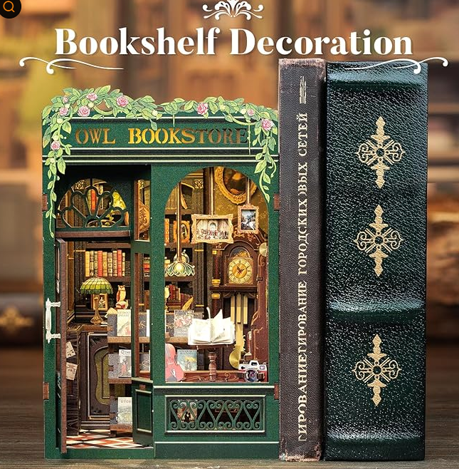 Book Nook Kit - DIY Miniature House Kit for Adults