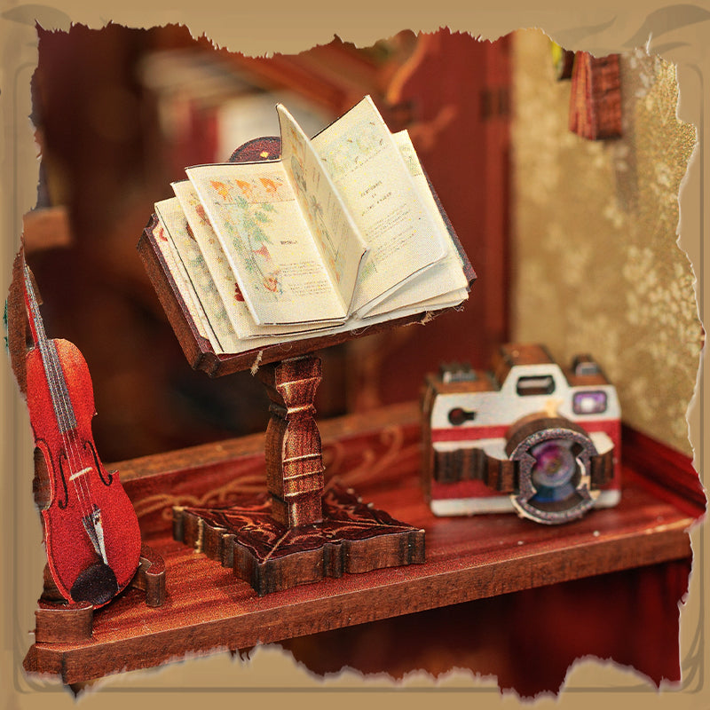 Book Nook Kit - DIY Miniature House Kit for Adults