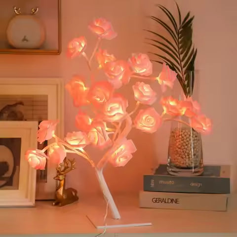 PinkGlow - Veilleuse Led Rose
