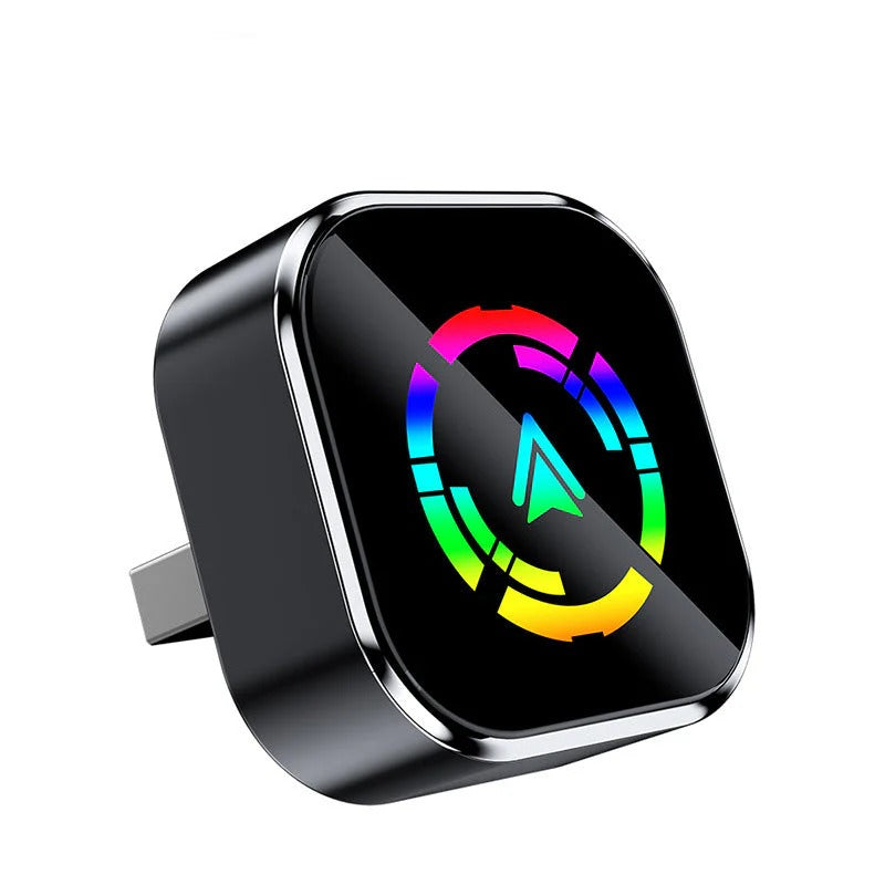 2-in-1 Wireless Adapter for Apple CarPlay & Android Auto – Plug & Play, Fast & Stable