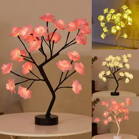 PinkGlow - Veilleuse Led Rose