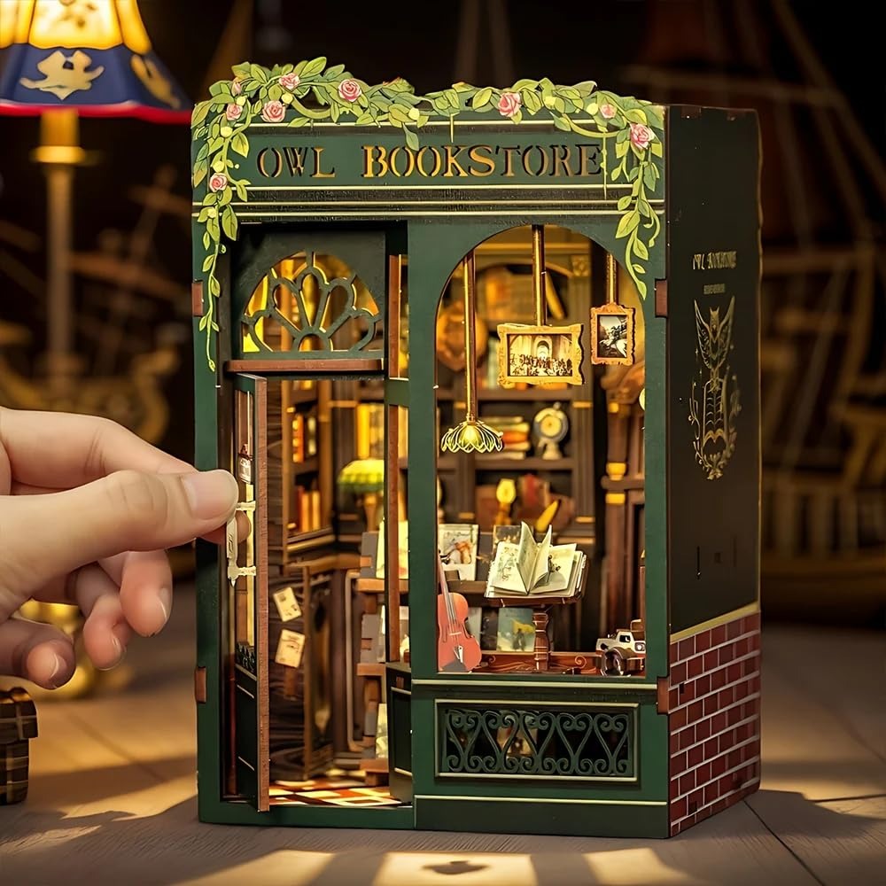 Book Nook Kit - DIY Miniature House Kit for Adults