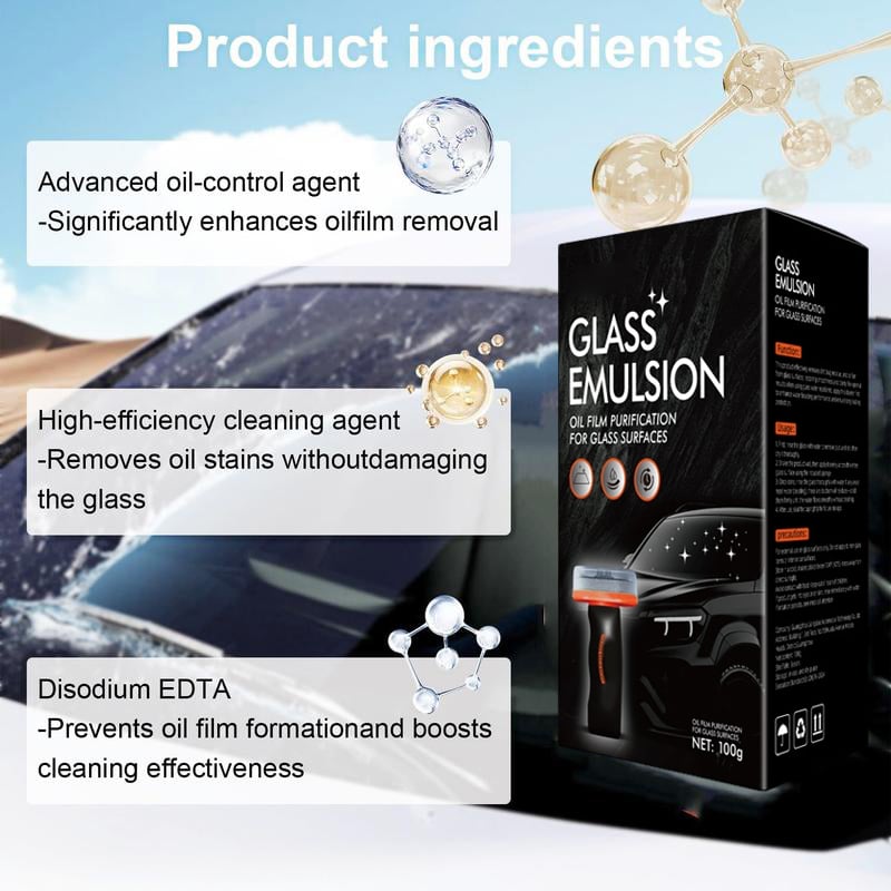 2026 Handheld Glass Oil-Film Remover | Fast Removal, Crystal-Clear Vision & Safer Driving